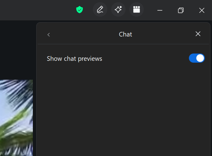 A Zoom meeting Chat menu. 